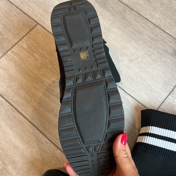 Vintage Havana Adelle tube sock pull on retro sneaker sock boot size 9 - Picture 4 of 11